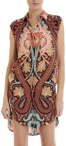 Thakoon Paisley Shirt Dress