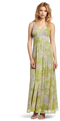 Jessica Simpson Women's V-Neck Maxi Dress