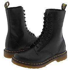 Dr. Martens - 1490 W (Black Smooth) - Footwear
