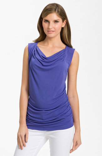 Classiques Entier® 'April Jersey' Drape Neck Top