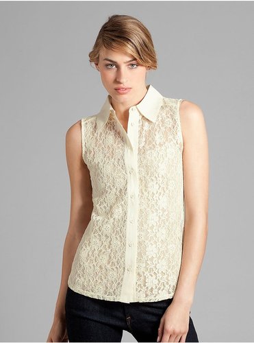 Antonia Sleeveless Lace Top