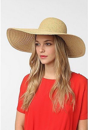 Cheap Monday Floppy Straw Hat