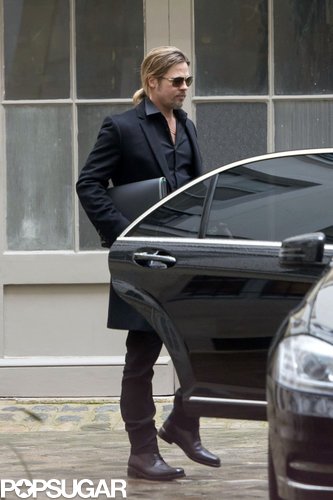 Brad Pitt Celebrates His Wine Success in Paris! Brad Pitt Celebrates His Wine Success in Paris!
