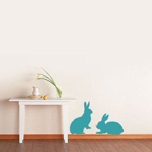 Available in over 20 colors, these removable bunny wall decals ($13) can be applied to windows or painted surfaces. Not just limited to Easter decor, we could see these being used to great effect in nurseries and kids' rooms.
Available in over 20 colors, these removable bunny wall decals ($13) can be applied to windows or painted surfaces. Not just limited to Easter decor, we could see these being used to great effect in nurseries and kids' rooms.