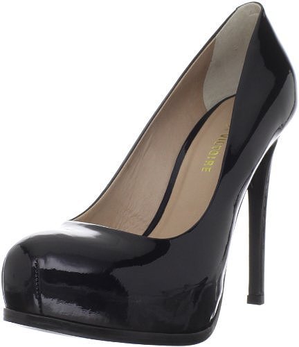 Pour La Victoire Women's Irina Platform Pump, Black Patent,5 M US
