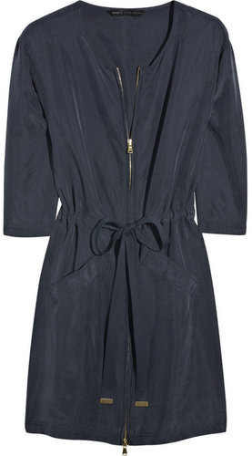 Marc by Marc Jacobs Washed-silk zip dress