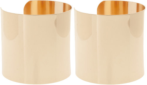 ASOS Pack of Two Smooth Double Cuffs