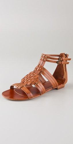 Dolce vita Cybele Woven Flat Sandals