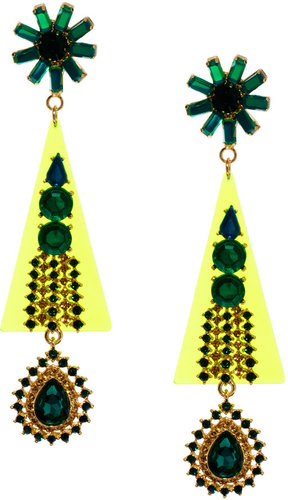 ASOS Future Flower Gem Earring