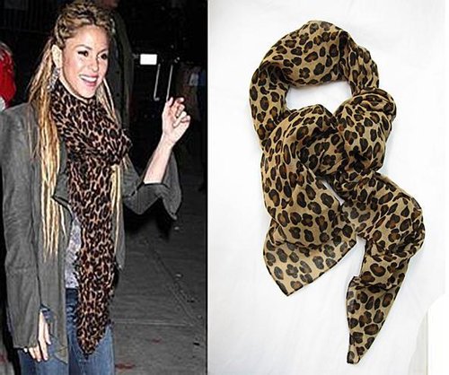Leopard Scarf