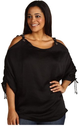 Plus Size Cold Shoulder Tops