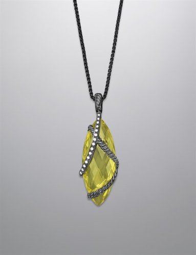 Cable Wrap Enhancer, Lemon Citrine