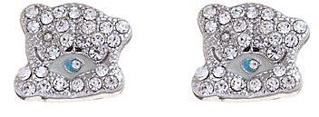 Diamante Bear Studs