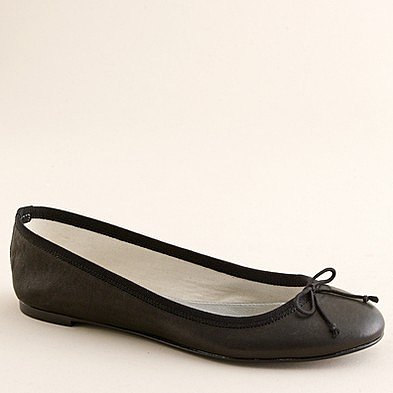 Leather classic ballet flats
