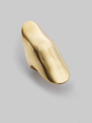 Elizabeth and James Polished Knuckle Ring