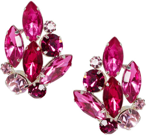 ASOS Stone Bouquet Stud Earrings