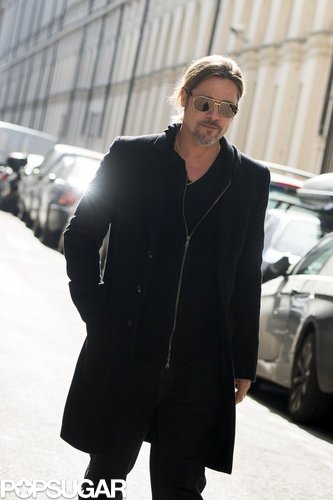 Brad Pitt Celebrates His Wine Success in Paris! Brad Pitt Celebrates His Wine Success in Paris!