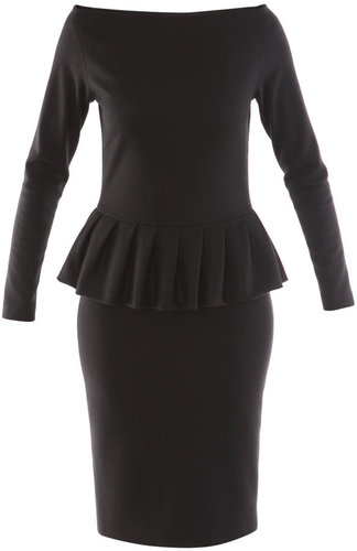 Osman Jersey peplum dress