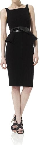 Scuba Peplum Dress