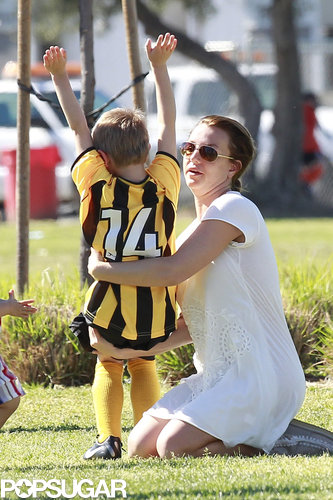 Britney Spears Goes Into Soccer-Mom Mode With Her Little Ones Britney Spears Goes Into Soccer-Mom Mode With Her Little Ones