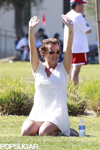 Britney Spears Goes Into Soccer-Mom Mode With Her Little Ones Britney Spears Goes Into Soccer-Mom Mode With Her Little Ones