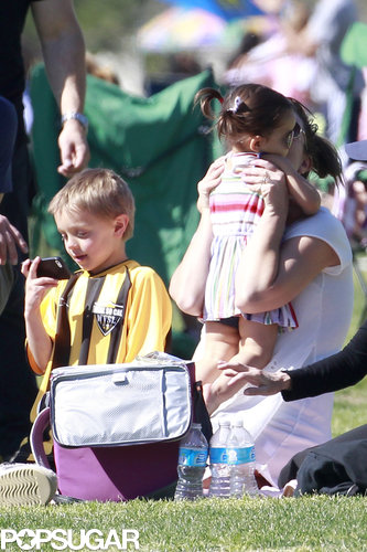 Britney Spears Goes Into Soccer-Mom Mode With Her Little Ones Britney Spears Goes Into Soccer-Mom Mode With Her Little Ones