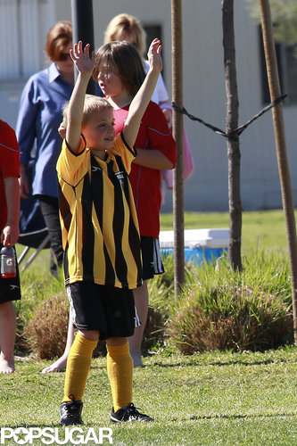 Britney Spears Goes Into Soccer-Mom Mode With Her Little Ones Britney Spears Goes Into Soccer-Mom Mode With Her Little Ones