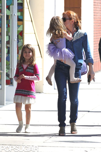 Isla Fisher Has a Girls' Day With Her Little Ones in LA Isla Fisher Has a Girls' Day With Her Little Ones in LA
