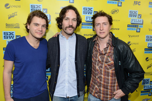 Paul Rudd hit the red carpet with Emile Hirsch and David Gordon Green for the Prince Avalanche screening at SXSW.
Paul Rudd hit the red carpet with Emile Hirsch and David Gordon Green for the Prince Avalanche screening at SXSW.