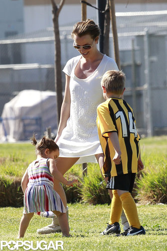 Britney Spears Goes Into Soccer-Mom Mode With Her Little Ones Britney Spears Goes Into Soccer-Mom Mode With Her Little Ones