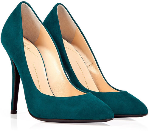 Giuseppe Zanotti Lagoon Suede Pumps