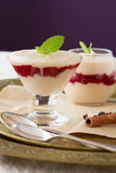Vegan Cream and Blood Orange Parfaits