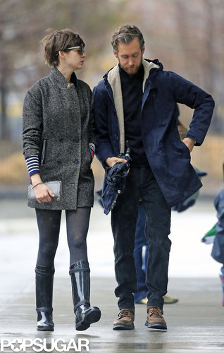 Anne and Adam Couple Up For a Rainy Coffee Date Anne and Adam Couple Up For a Rainy Coffee Date