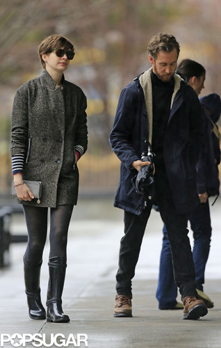 Anne and Adam Couple Up For a Rainy Coffee Date Anne and Adam Couple Up For a Rainy Coffee Date