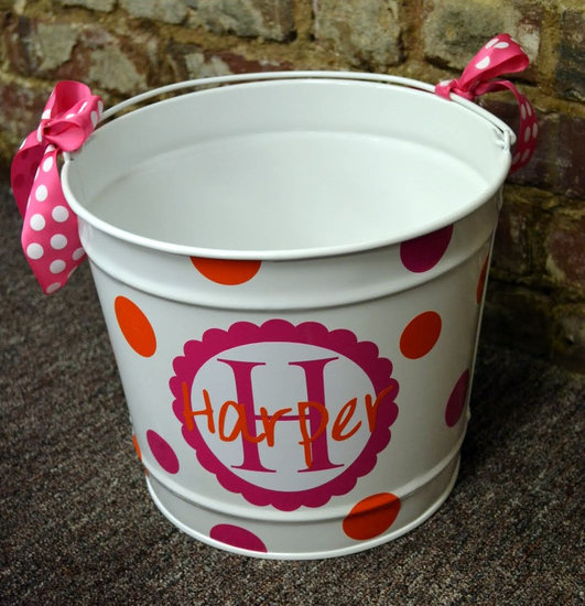Personalized Easter Basket Pail
