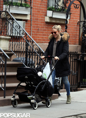 Sienna Miller Strolls Through the City With Baby Marlowe Sienna Miller Strolls Through the City With Baby Marlowe