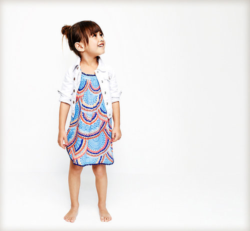 Embroidered Dress and Denim Jacket Embroidered Dress and Denim Jacket