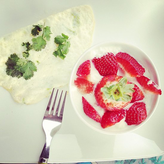 Omelette and Yogurt 