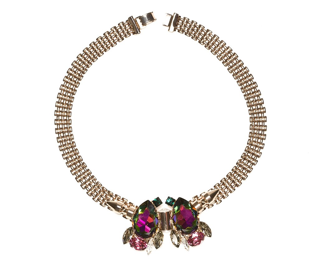 UK bauble brand Mawi has teamed with Italian heritage house Bruno Magli on a capsule that aptly captures the sparkle and shine of warmer days ahead. We're in love with every piece — the heels! the earrings! that choker! — but we'll have to wait until late Spring for the actual release on BrunoMagli.com. Until then, we leave you with this statement piece.
UK bauble brand Mawi has teamed with Italian heritage house Bruno Magli on a capsule that aptly captures the sparkle and shine of warmer days ahead. We're in love with every piece — the heels! the earrings! that choker! — but we'll have to wait until late Spring for the actual release on BrunoMagli.com. Until then, we leave you with this statement piece.
