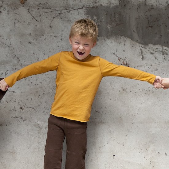 Plain Long-Sleeved T-Shirt ($27)
Plain Long-Sleeved T-Shirt ($27)