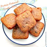 Protein Oatmeal Cookie Bars
