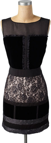 Lace Panel Dress