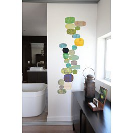 Blik Wall Decals: Verdant Flow by Rex Ray