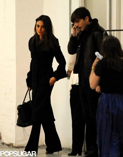 Ashton Kutcher and Mila Kunis had a date night in London.
Ashton Kutcher and Mila Kunis had a date night in London.