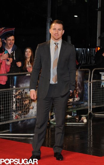 Channing Tatum hit the red carpet in London. Channing Tatum hit the red carpet in London.