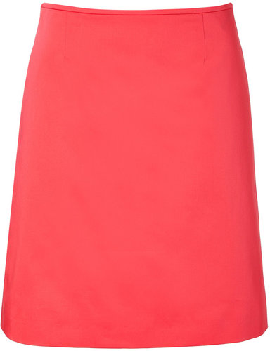 Hugo Bright Red Relini Skirt