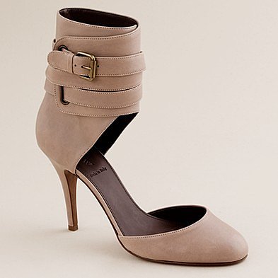 Nicos ankle-wrap heels