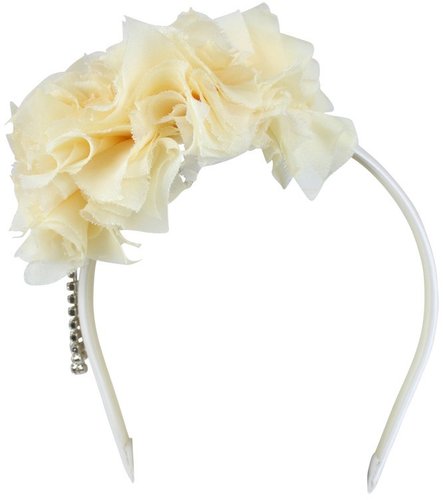 Aimee Lemon Pom Pom Headpiece