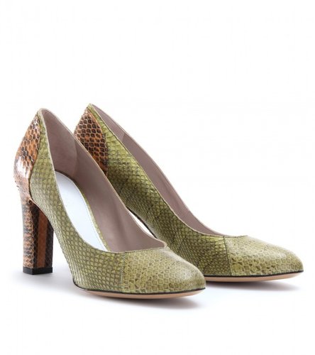 Chloé SNAKESKIN PUMPS