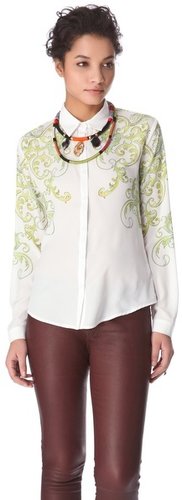 Clover canyon Neon Filigree Blouse
